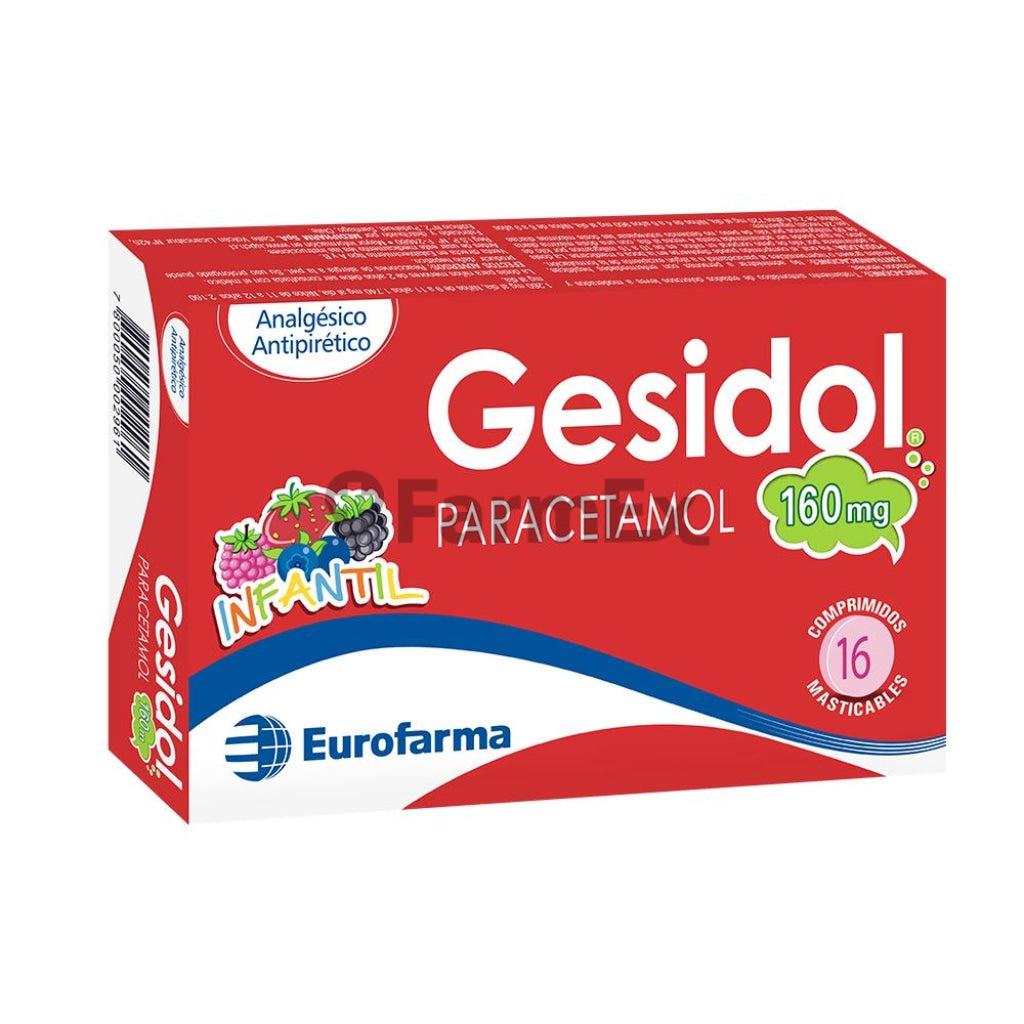 Gesidol 160 mg x 16 comp. MEDIPHARM